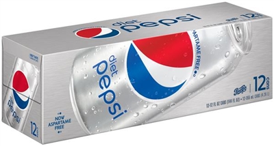 Diet Pepsi - 12 oz, 12pk